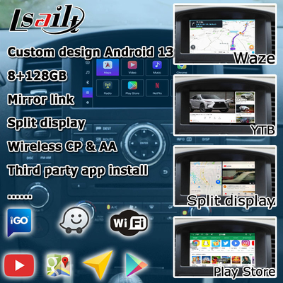 Nissan Pathfinder R51 Android Carplay interface multimídia Android Auto