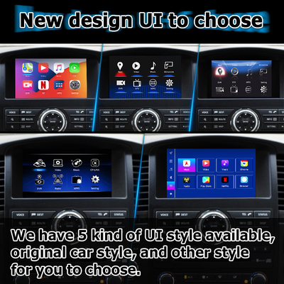 Nissan Pathfinder R51 Android Carplay interface multimídia Android Auto