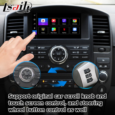 Nissan Pathfinder R51 Android Carplay interface multimídia Android Auto
