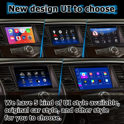 Nissan Patrol Armada Y62 Android 13 Qualcomm 8+128GB Carplay Android caixa de interface de vídeo automática