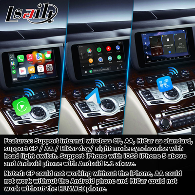 Nissan Elgrand E51 série 3 Android 13 Qualcomm 8+128GB Carplay Android Auto interface de vídeo