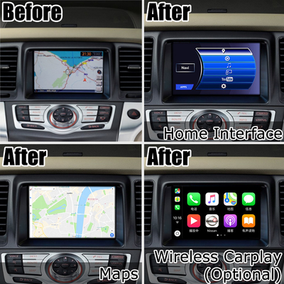 Nissan Murano Z51 Android 13 Carplay Android Auto baseado no Qualcomm 13 8+128GB