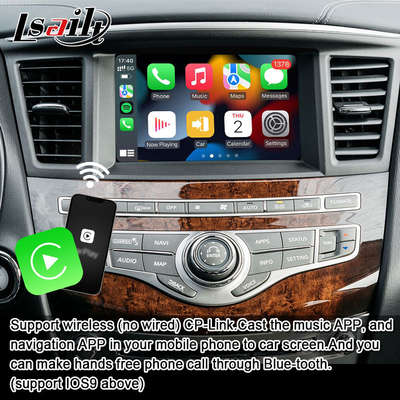 Lsailt 8G Android Multimédia Interface para Infiniti QX60 JX35 2011-2020 CarPlay sem fio integrado, Android Auto