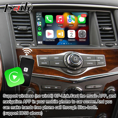 8G Android Infotainment Module para Infiniti QX80 QX56 Nissan Patrol 20100-2021 Interface sem fio CarPlay, YouTube