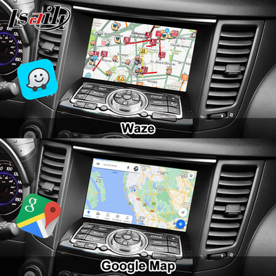 Lsailt 8G Android Multimédia Interface para Infiniti QX70 FX35 FX37 2008-2017 Integrado CarPlay sem fio, Android Auto