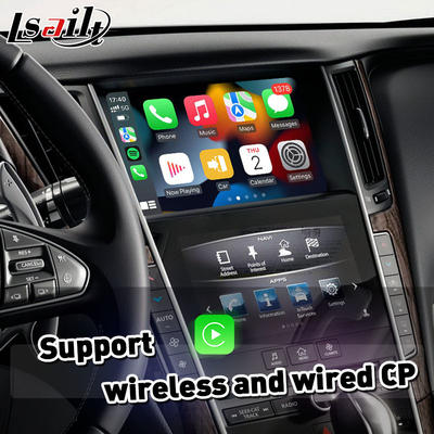 Interface de integração sem fio do Android Auto Carplay para o Infiniti Q50 2013-2015