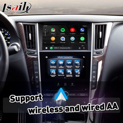 Lsailt CP + AA OEM Integração Carplay Interface para 2021-Presente Infiniti Q50 Q60 Q60S Q50S