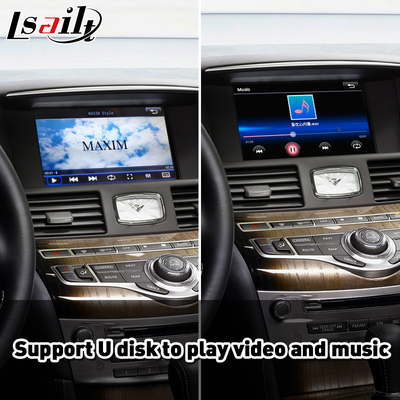 Lsailt Wireless Carplay Android Auto Interface Para 2013-2019 Ano Infiniti Q70