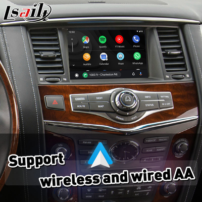 Lsailt Wireless Android Auto Carplay Interface para Infiniti QX80 2013-2017