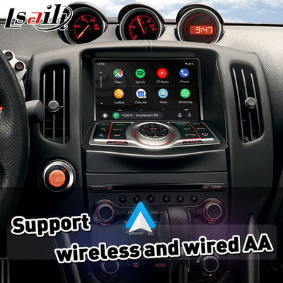 Interface sem fio Carplay Android Auto Mirrorlink Para 2009-2020 Nissan 370Z GT Nismo