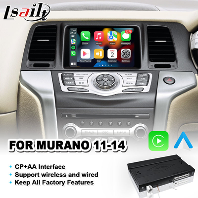 Interface de vídeo sem fio Carplay OEM Integração Android Auto para Nissan Murano Z51 2011-2014