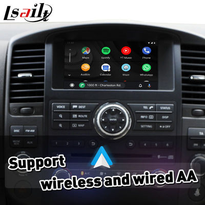 Integração Wireless Android Auto Carplay Interface para Nissan Pathfinder R51 2008-2013