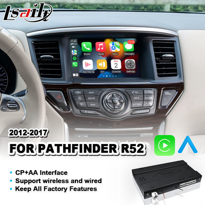 Lsailt Android Auto Wireless Carplay Interface Para 2012-2017 Nissan Pathfinder R52