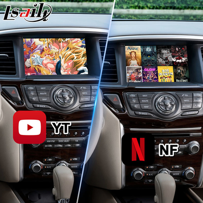 Interface de vídeo Lsailt Android para Nissan Pathfinder R52 com Carplay sem fio Android Auto
