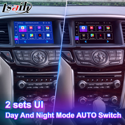 Interface de vídeo Lsailt Android para Nissan Pathfinder R52 com Carplay sem fio Android Auto