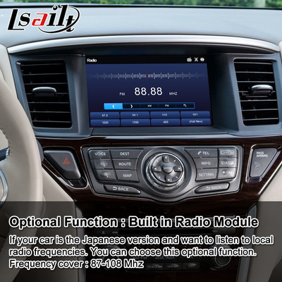 Interface de vídeo Lsailt Android para Nissan Pathfinder R52 com Carplay sem fio Android Auto