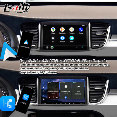 8+128G Box de Navegação Android Módulo de Infoentretenimento para Infiniti QX50 2018-2020 EX QX80 com CarPlay sem fio, Interface Android