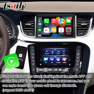 8+128G Box de Navegação Android Módulo de Infoentretenimento para Infiniti QX50 2018-2020 EX QX80 com CarPlay sem fio, Interface Android