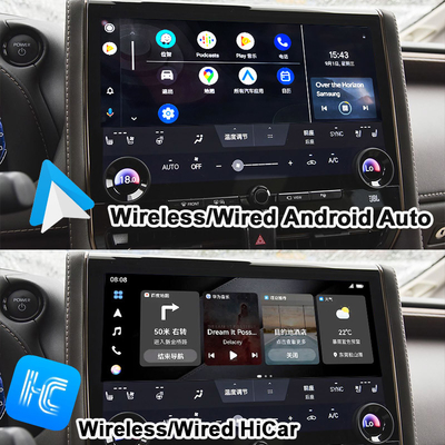 Android 13 Interface multimídia Android para Toyota Alphard 40 Série 2023-2024 Harrier, Vellfire Suporte YouTube, NetFlix, Google Play, câmeras panorâmicas 360