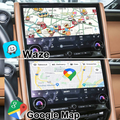 Android 13 Interface multimídia Android para Toyota Alphard 40 Série 2023-2024 Harrier, Vellfire Suporte YouTube, NetFlix, Google Play, câmeras panorâmicas 360