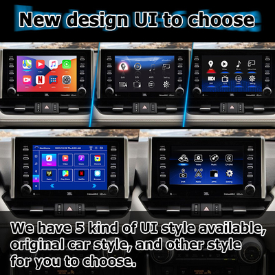 8+128GB Android 13 Interface Android Carplay Para Toyoat RAV4 2019 Para apresentar o Touch N Go 3