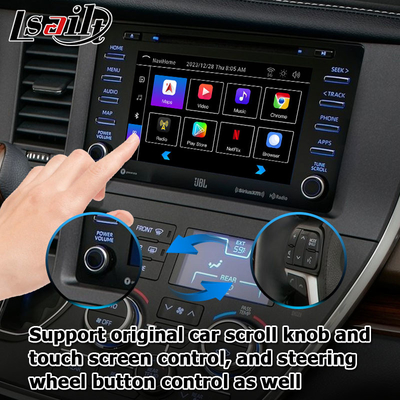 Android 13 Carplay interface de vídeo Android caixa automática Para Toyota Sienna