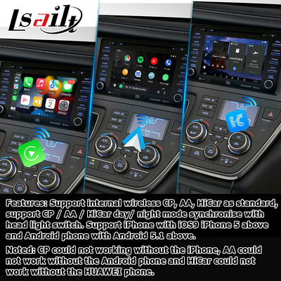 Android 13 Carplay interface de vídeo Android caixa automática Para Toyota Sienna