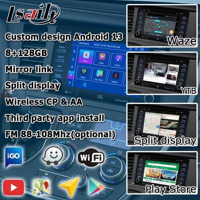 Android 13 Carplay interface de vídeo Android caixa automática Para Toyota Sienna