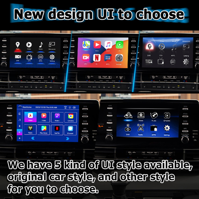 Interface de vídeo multimídia de carro Android interface de carplay automático Para TOYOTA Sienna