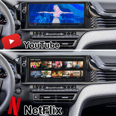 Android 13 Interface de vídeo multimídia para Toyota Camry 2025 Sienna RAV-4 OEM Modulo de infoentretenimento retrofit Incluído YouTube, NetFlix, Google Play