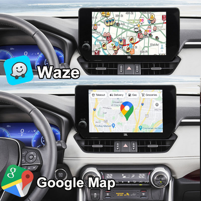 Android 13 Interface de infoentretenimento Android para Toyota RAV-4 2023-Crown, Alphard, Harrier OEM Atualização de tela com sistema multimídia Android, YouTube