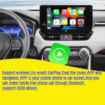 Android 13 Interface de infoentretenimento Android para Toyota RAV-4 2023-Crown, Alphard, Harrier OEM Atualização de tela com sistema multimídia Android, YouTube