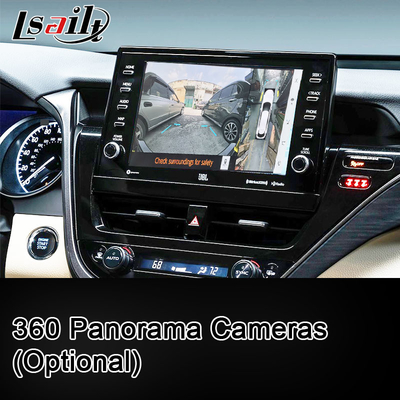 Lsailt Android 13 Interface de vídeo para Toyota Camry 2018-2021 RAV-4, Sienna OEM Atualização de tela com sistema multimídia Android Incluído YouTube, NetFlix