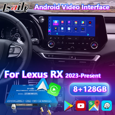 Lsailt Android Carplay Multimédia Interface de Vídeo para 2023-Presente Lexus RX RX350 RX350h RX450h RX500h AL30