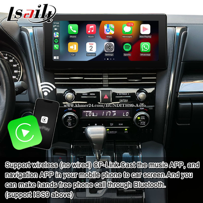 Android 13 Lexus Video Interface OEM Upgrade Screen para LM350 LM500H NX RX ES Retrofit Kits Inclui YouTube, NetFlix, CarPlay sem fio