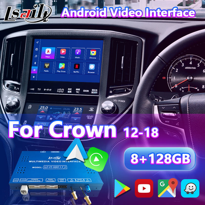 Lsailt Android Multimédia Interface de vídeo para 2012-2018 Toyota Crown S210 AWS210 GRS210 GWS214 Majesta Athlete