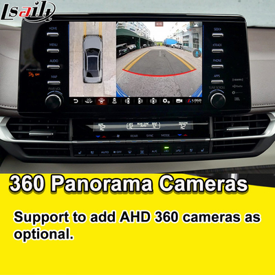 Integração OEM e retrofit Interface Android para Toyota Sienna 2018-2021 Camry, RAV-4 Suporte multimídia no carro YouTube, NetFlix, câmera de 360 graus