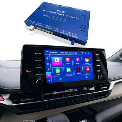 Integração OEM e retrofit Interface Android para Toyota Sienna 2018-2021 Camry, RAV-4 Suporte multimídia no carro YouTube, NetFlix, câmera de 360 graus