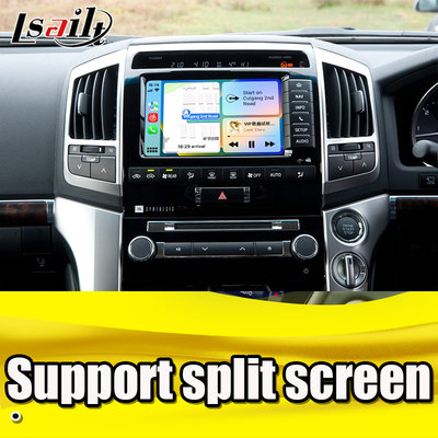 Módulo de atualização Android OEM para Land Cruiser 2013-2021 Integração do Kit CarPlay Sem Fio YouTube, Google Maps, Android Auto