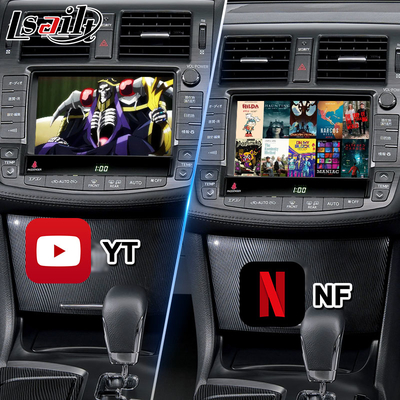 Interface de Vídeo Multimídia Android Lsailt para Toyota Crown S200 GWS204 GRS204 URS204 UZS207 Athlete Majesta 2008-2012