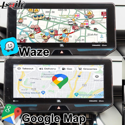 Módulo de atualização Android OEM Lsailt para Harrier Venza Toyota 2022 - Interface multimídia Android de 12,3 polegadas com YouTube, NetFlix