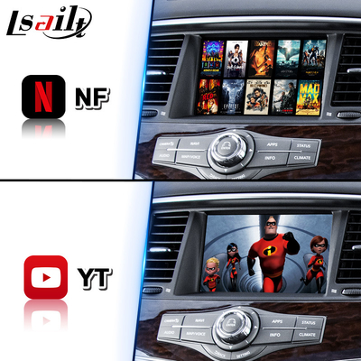 Lsailt Android Multimédia Interface de vídeo para 2020-Presente Nissan Patrol Y62 versão australiana