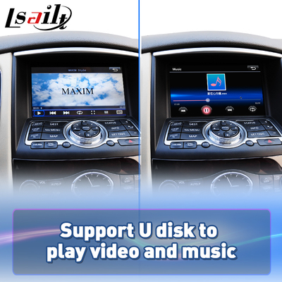 Tela Android Auto Carplay Lsailt para Infiniti EX25 EX35 EX37 EX30d EX QX50 2007-2017