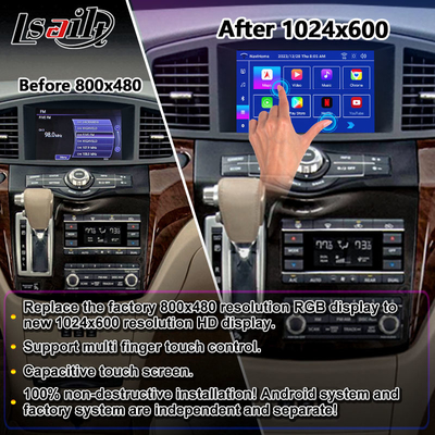 Lsailt 8 polegadas HD tela multimídia Android para 2011-2017 Nissan Quest E52