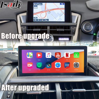 Tela Android Lexus para Lexus NX200T NX300H 2015-2017 10,25 polegadas IPS HD Display Android 13 CarPlay sem fio, Android Auto