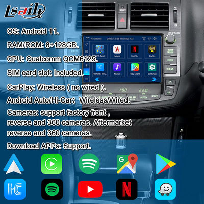 Android 13 Interface Multimídia para Toyota Crown S200 URS206 Modelo 2008-2012 Modulo de Atualização Android Incluído YouTube, NetFlix, Google Map