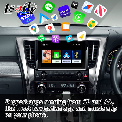 Toyota Alphard Vellfire AH30 série puro estilo OEM Carplay android auto box modelo 2015-2022