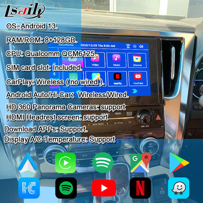 Sistema de relação video dos multimédios de Audi A4L A5 Q5 da relação da navegação de Aotomobile