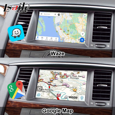 Interface Multimídia Android 8G Lsailt para Nissan Patrol 2020-2023 Módulo de Upgrade Android Integrado com Google Maps, CarPlay, YouTube
