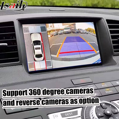 Lsailt 8 polegadas tela CarPlay para Nissan Fuga (Y50) Infiniti 350GT 2005-2008 Android Auto, espelhamento, HD Touch Display